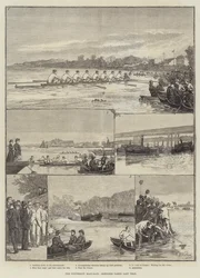 The University Boat-Race, Sketches taken Last Year